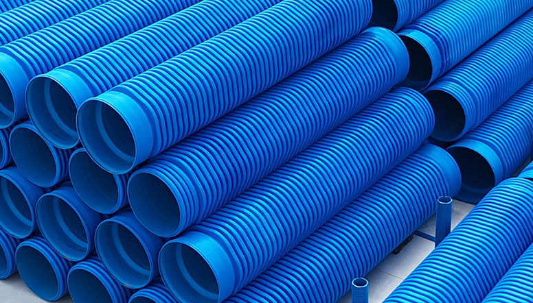 赤水改性无水磷石膏增强高密度聚乙烯（HDPE—PG）六棱结构壁管